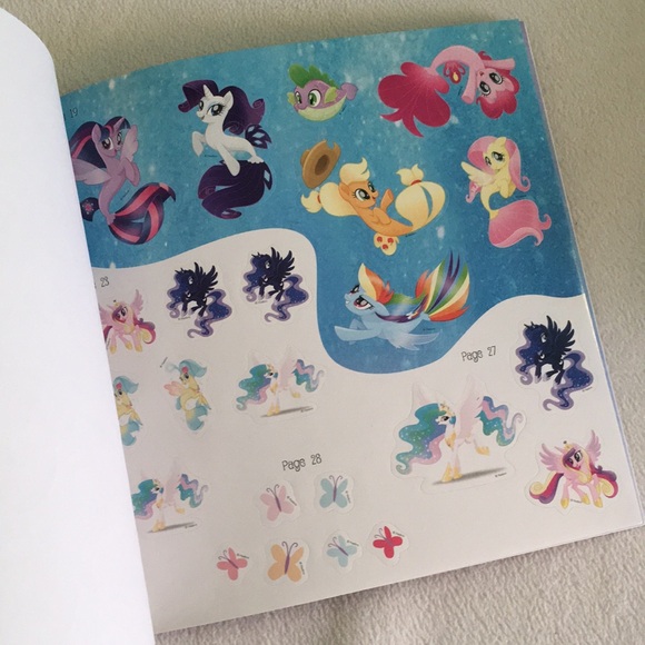 New 2017 My Little Pony the Movie “Sparkle and Shine” Activity Book - Picture 6 of 13